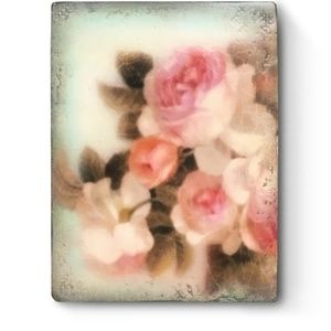 Sid Dickens Memory Block T353 Everlasting Bloom Retired Wall Tile Decor